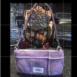 Authentic UGG purple Wristlet